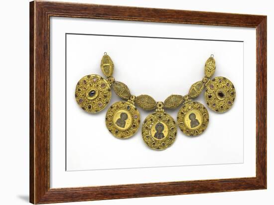 Pre-Mongol Rus Necklace from the Staraya Ryazan Treasure-null-Framed Photographic Print