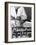 Pre-Packed Gammon Steaks, Danish Bacon Company, Yorkshire, 1964-Michael Walters-Framed Photographic Print