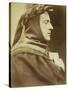 Pre-Raphaelite : John Everett Millais (1829-1896) as Dante Par Wynfield, David Wilkie (1837-1887),-David Wilkie Wynfield-Stretched Canvas