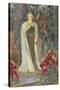 Pre-Raphaelite Paintings : Once upon a Time (Snow White) (Blanche Neige) Par Rheam, Henry Meynell (-Henry Meynell Rheam-Stretched Canvas