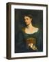 Pre-Raphaelite Paintings : Pandora (Pandore) Par Smetham, James (1821-1889), Ca 1865. Oil on Canvas-James Smetham-Framed Giclee Print