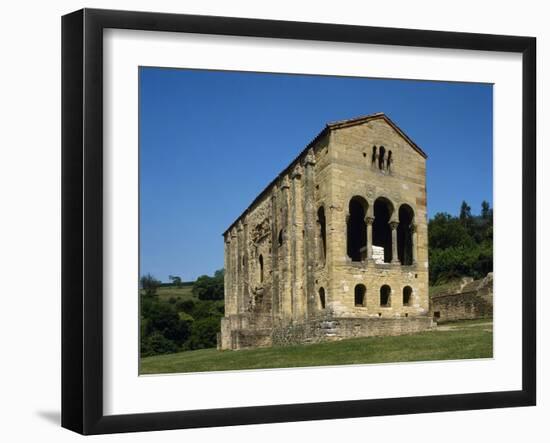 Pre-Romanesque Asturian Architecture. Spain. Church of St Mary at Mount Naranco-null-Framed Giclee Print