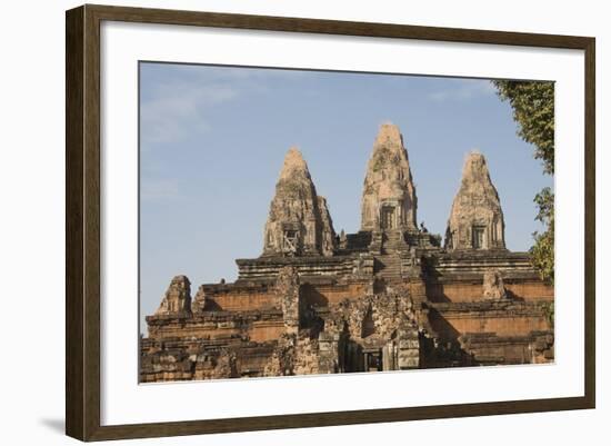 Pre Rup Temple, Ad 961, Siem Reap, Cambodia-Robert Harding-Framed Photographic Print