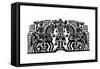 Pre-Slavic Ornamental Motif, 1934-Ivan Yakovlevich Bilibin-Framed Stretched Canvas