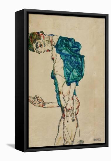 Preacher (Self-Portrait), 1913-Egon Schiele-Framed Stretched Canvas