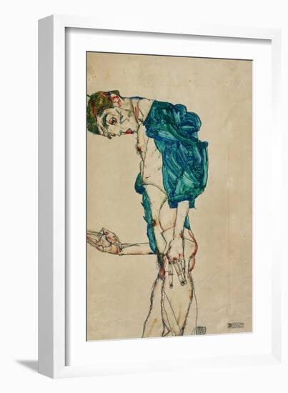 Preacher (Self-Portrait), 1913-Egon Schiele-Framed Giclee Print