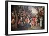 Preaching of Saint John the Baptist-Pieter Bruegel the Elder-Framed Giclee Print