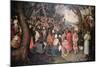 Preaching of Saint John the Baptist-Pieter Bruegel the Elder-Mounted Giclee Print