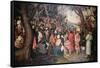 Preaching of Saint John the Baptist-Pieter Bruegel the Elder-Framed Stretched Canvas