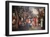 Preaching of Saint John the Baptist-Pieter Bruegel the Elder-Framed Giclee Print