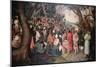 Preaching of Saint John the Baptist-Pieter Bruegel the Elder-Mounted Giclee Print