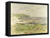 Preaching of St. Columba, Iona, Inner Hebrides-William McTaggart-Framed Stretched Canvas