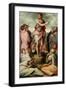 Preaching of St. John the Bapist-Giorgio Vasari-Framed Giclee Print