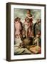 Preaching of St. John the Bapist-Giorgio Vasari-Framed Premium Giclee Print