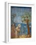 Preaching to the Birds-Giotto di Bondone-Framed Art Print