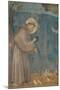 Preaching to the Birds-Giotto di Bondone-Mounted Art Print
