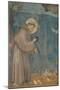 Preaching to the Birds-Giotto di Bondone-Mounted Art Print