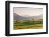 Prealps Landscape and Forggensee Lake at Sunset-Markus Lange-Framed Photographic Print