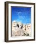 Preamble to US Constitution Above Mount Rushmore-Joseph Sohm-Framed Premium Photographic Print