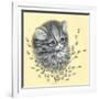 Precious Kitty-Peggy Harris-Framed Giclee Print