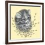 Precious Kitty-Peggy Harris-Framed Giclee Print