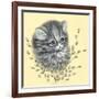 Precious Kitty-Peggy Harris-Framed Giclee Print