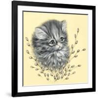 Precious Kitty-Peggy Harris-Framed Giclee Print