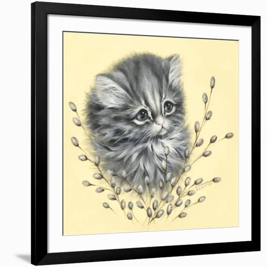 Precious Kitty-Peggy Harris-Framed Giclee Print