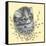 Precious Kitty-Peggy Harris-Framed Stretched Canvas