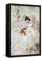 Precious Moments-Mary Louise Gow-Framed Stretched Canvas