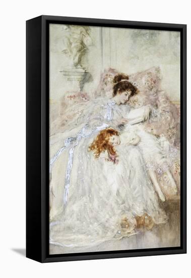 Precious Moments-Mary Louise Gow-Framed Stretched Canvas