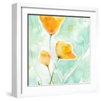 Precious Poppies-Sheila Golden-Framed Art Print