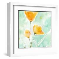 Precious Poppies-Sheila Golden-Framed Art Print