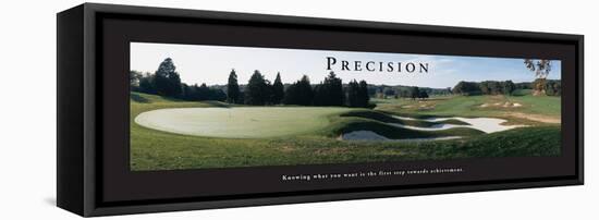 Precision - Golf-Unknown Unknown-Framed Stretched Canvas