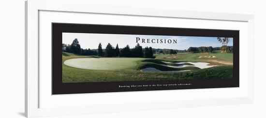 Precision - Golf-Unknown Unknown-Framed Photo