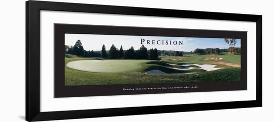 Precision - Golf-Unknown Unknown-Framed Photo