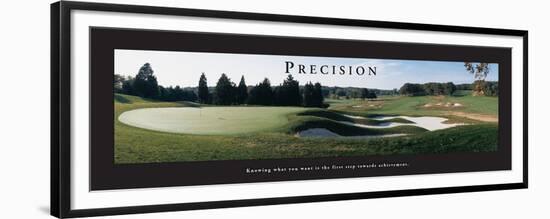 Precision - Golf-Unknown Unknown-Framed Photo