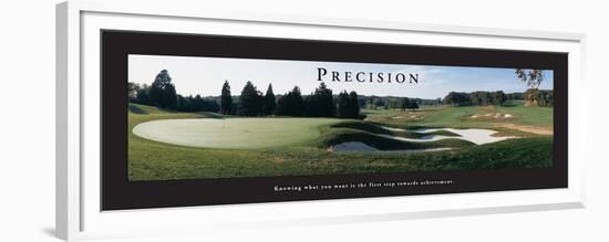 Precision - Golf-Unknown Unknown-Framed Photo