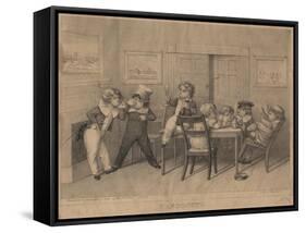 Precocity, 1827-David Claypoole Johnston-Framed Stretched Canvas