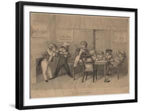 Precocity, 1827-David Claypoole Johnston-Framed Giclee Print