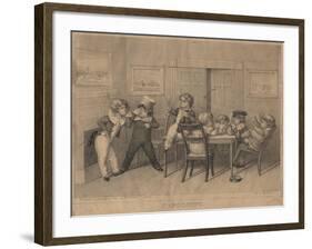 Precocity, 1827-David Claypoole Johnston-Framed Giclee Print