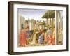 Predella Depicting St Nicholas Saving Three Men Sentenced to Be Beheaded, Perugia Altarpiece, 1438-Giovanni Da Fiesole-Framed Giclee Print