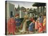 Predella Depicting St Nicholas Saving Three Men Sentenced to Be Beheaded-null-Stretched Canvas