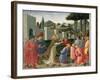 Predella Depicting St Nicholas Saving Three Men Sentenced to Be Beheaded-null-Framed Giclee Print