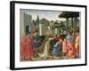 Predella Depicting St Nicholas Saving Three Men Sentenced to Be Beheaded-null-Framed Giclee Print