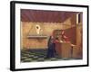 Predella of Miracle of Profaned Host-Paolo Uccello-Framed Giclee Print