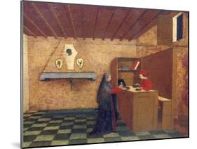 Predella of Miracle of Profaned Host-Paolo Uccello-Mounted Giclee Print