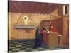 Predella of Miracle of Profaned Host-Paolo Uccello-Stretched Canvas