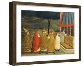 Predella of Miracle of Profaned Host-Paolo Uccello-Framed Giclee Print