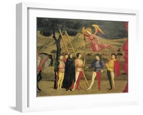 Predella of Miracle of Profaned Host-Paolo Uccello-Framed Giclee Print